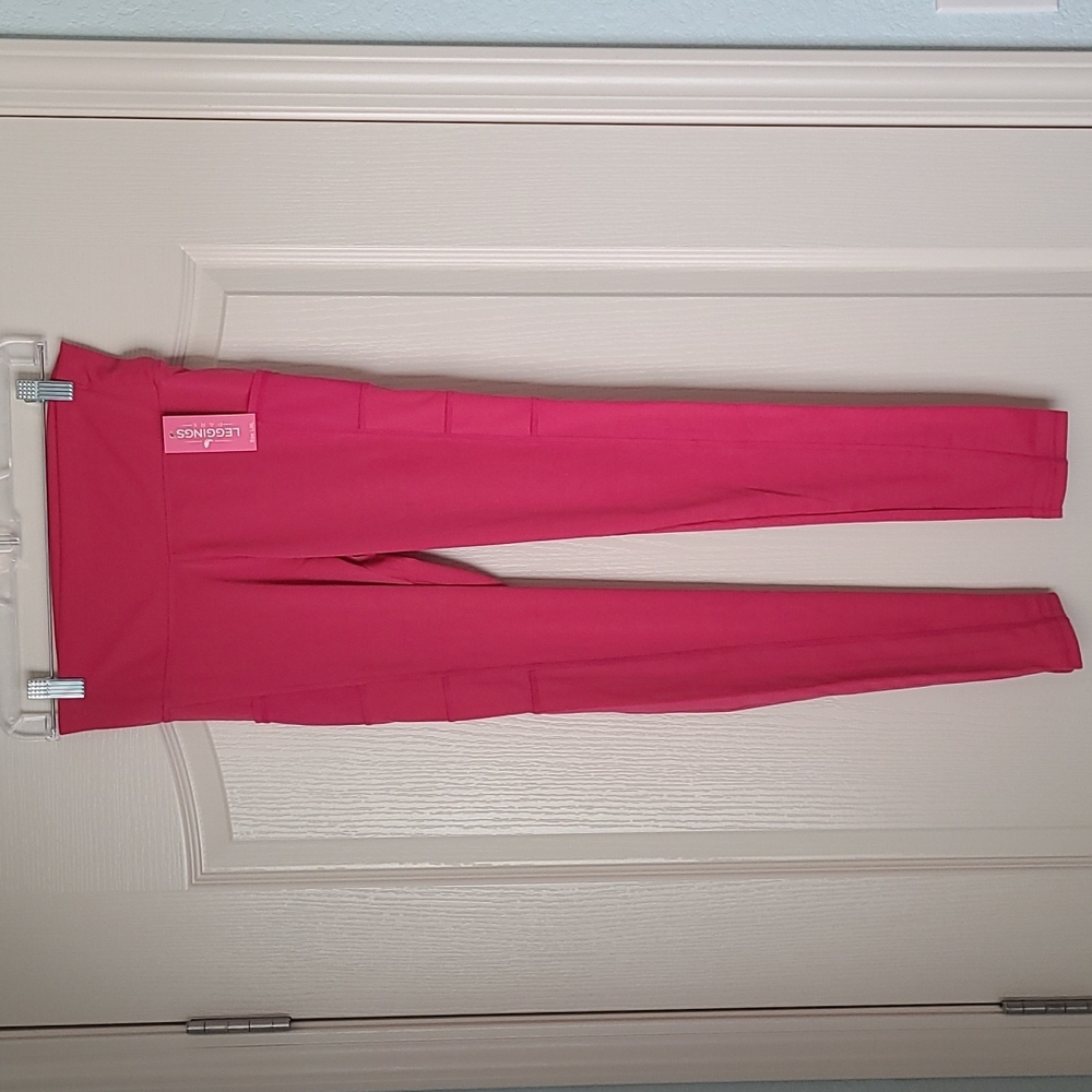 Leggings Park Hot Pink Leggings (L/XL)
